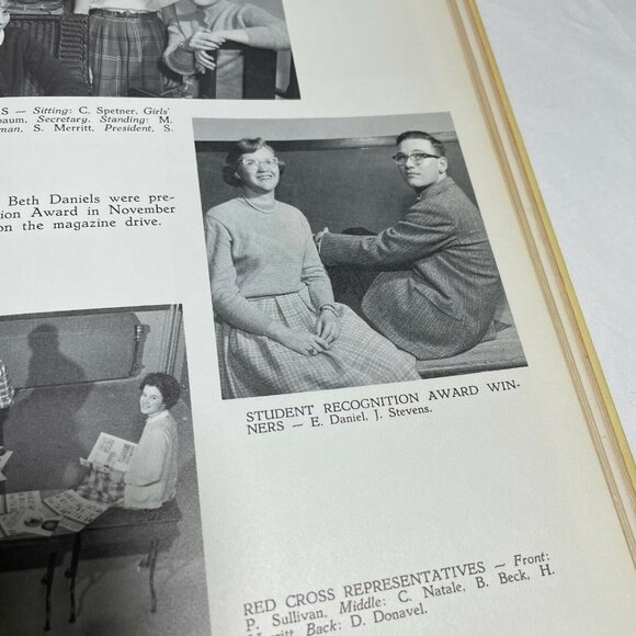 Monroe High School 1961 Yearbook Rochester New York Monrolog Hardcover u - Picture 10 of 10